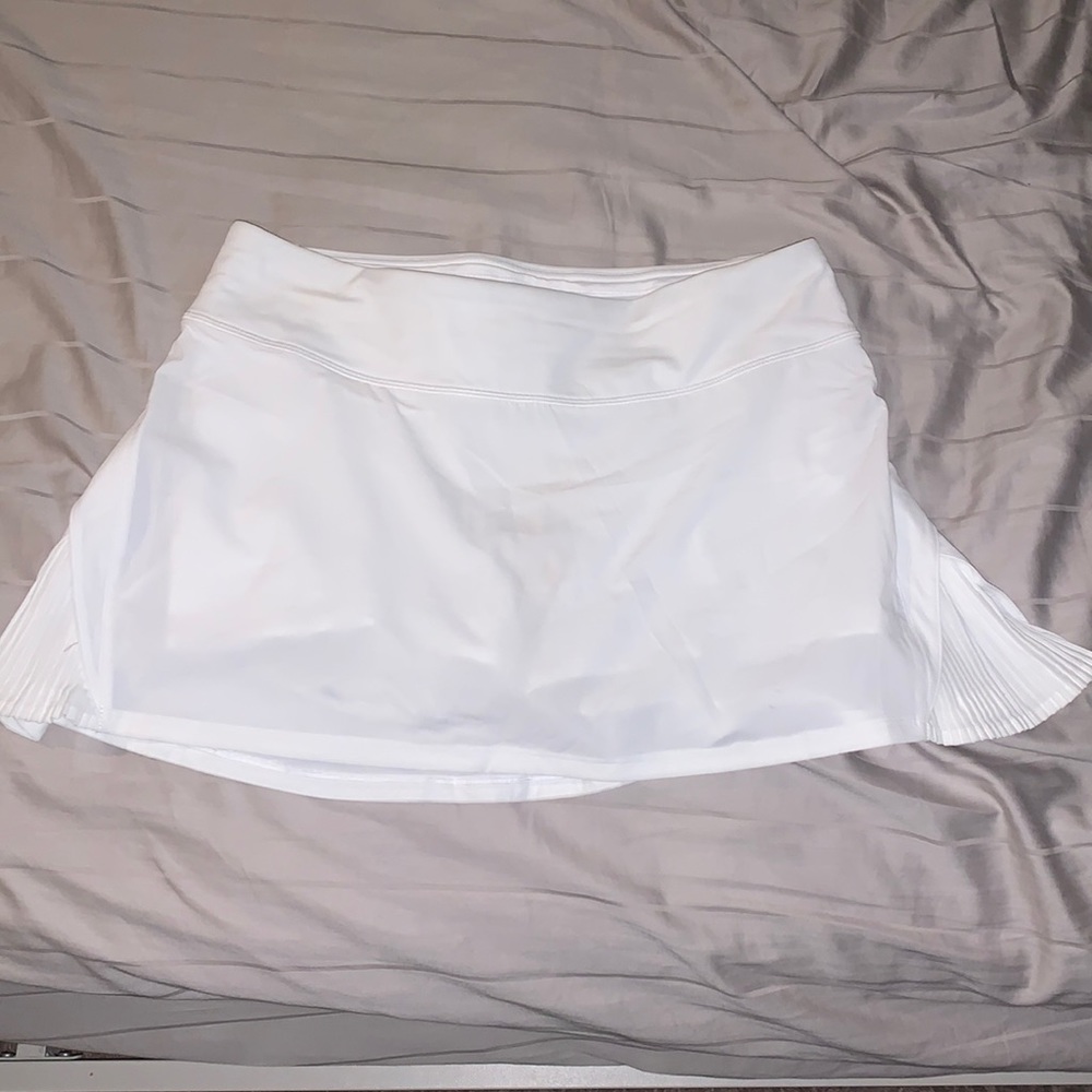 Lululemon White Athletic Skirt